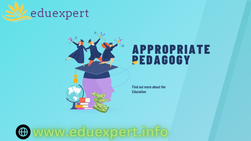 appropriate pedagogy in education